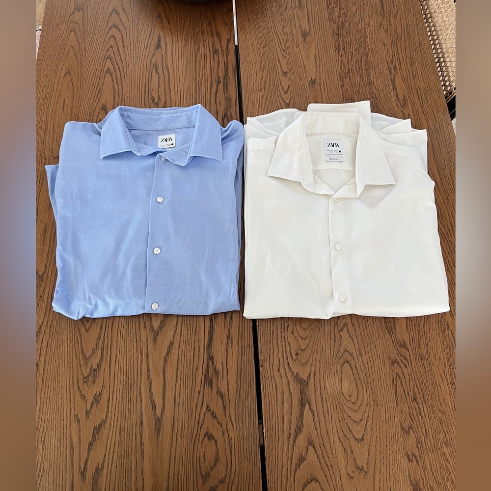 Zara Men’s Dress Shirts (2)
